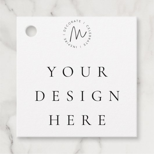 四角カスタムお気に入りタグ フェイバータグ (正面)