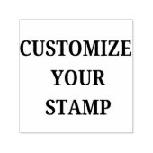 四角カスタム形の自己スタンプ セルフインキングスタンプ (デザイン)