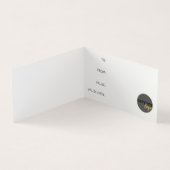 四角カラフル形業務折返しギフト券 名刺 (内部)