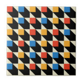 四角カラフル飾タイル タイル (正面)