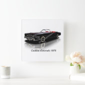 四角クラシック壁時計用の自動車イメージ スクエア壁時計 (ホーム)