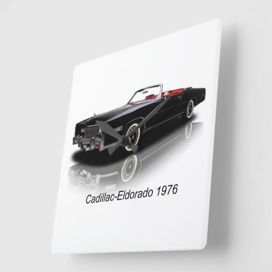 四角クラシック壁時計用の自動車イメージ スクエア壁時計 (傾斜)