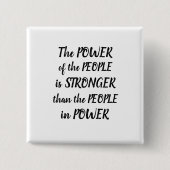 四角バッジ 缶バッジ (正面)