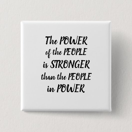 四角バッジ 缶バッジ (正面)