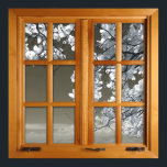 四角フェイク窓の幻影 – 白い花 ポスター<br><div class="desc">窓のポスタフェイクープリント – 不吉な白い木の花見。この絵のようなポスターで部屋の装飾を強化する。アートワークは窓を外に向けるという錯覚を作り出す。オリジナルのアートワークは36"W x 24"Hで、ポスターの平均サイズであり、高解像度(300 dpi)で作成されているため、サイズ変更は問題ではない。このポスターの背景のシーンは広く表示され離れているので、それをスライドしたり右に表示して違うも「編集デザイン」で見クリックることができます。私の店の他の美しいシーンを見る。感じ連絡ご質問もしは自由に。</div>