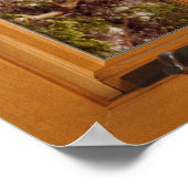 四角フェイク窓イリュージョン – Squirrel ポスター (角)