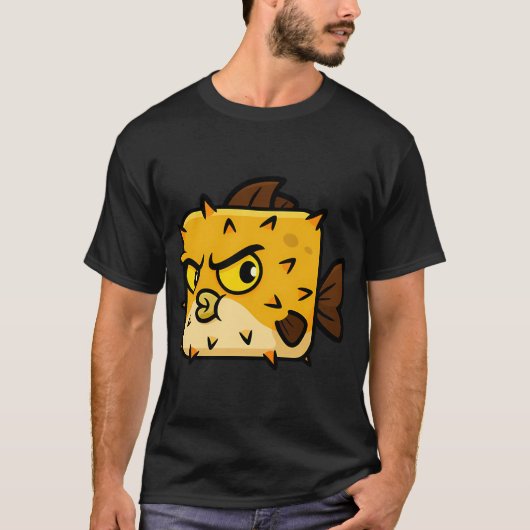 四角フグ Tシャツ (正面)