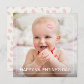 四角フルフォト カスタムバレンタインデー シーズンカード (正面/裏面)