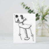 四角ペグ ポストカード (スタンド正面)