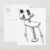 四角ペグ ポストカード (正面/裏面)