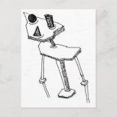 四角ペグ ポストカード (正面)