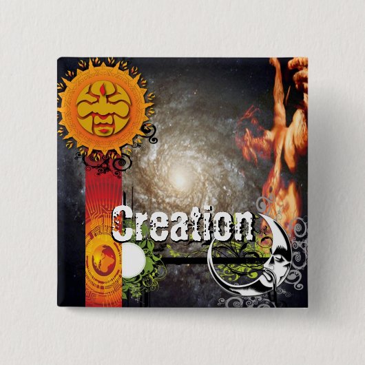 四角ボタン 缶バッジ (正面)