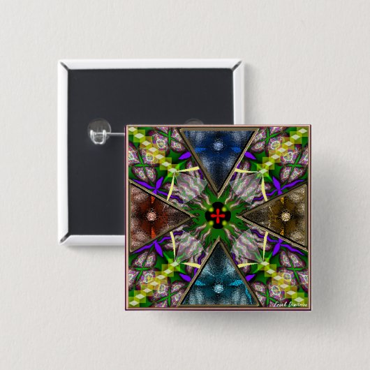 四角ボタン 缶バッジ (正面&裏面)