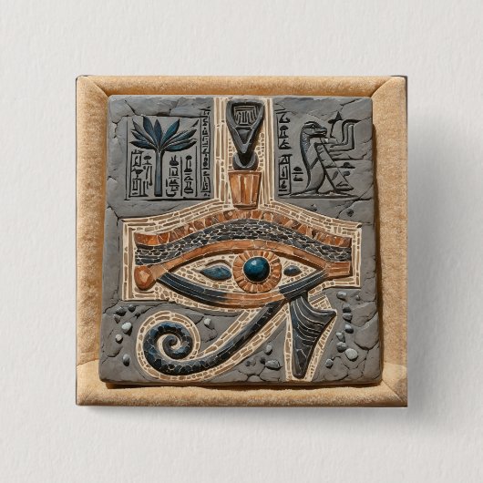 四角ボタン、2インチ 缶バッジ (正面)