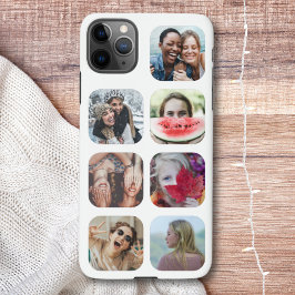 四角モダン形写真キープサキーホワイト iPhone 11Pro MAXケース