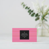 四角ラベル01a – スキャンライン04 名刺 (スタンド正面)