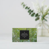 四角ラベル01a – 木の春 名刺 (スタンド正面)