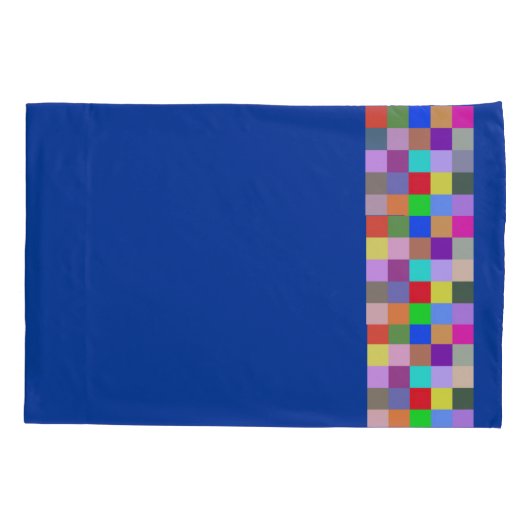 四角四角四角四角四角形可逆ピローケース 枕カバー (裏面)