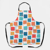 四角形とアウトライン エプロン (正面)