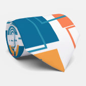 四角形とアウトライン ネクタイ (ロール)