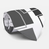 四角形とアウトライン ネクタイ (ロール)