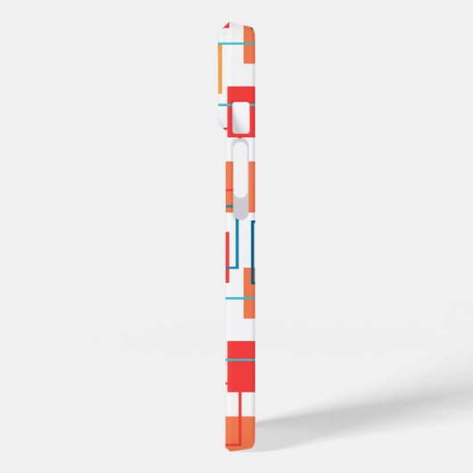 四角形とアウトライン Case-Mate iPhoneケース (裏面 / 左)