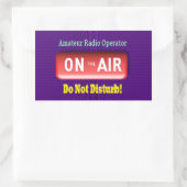 四角形のシール 長方形シール (バッグ)