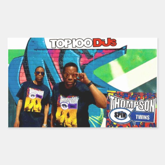 四角形のシール 長方形シール (正面)