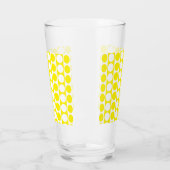 四角形のドットカスタムパターン タンブラーグラス (左)