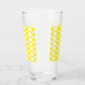 四角形のドットカスタムパターン タンブラーグラス (右)