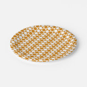 四角形のドットカスタムパターン ペーパープレート (アングル)