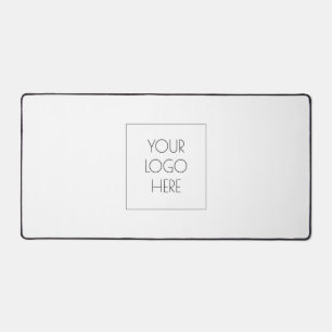 四角形のロゴテンプレート デスクマット