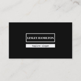 四角形の枠 名刺