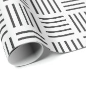 四角形の線 ラッピングペーパー (ロールコーナー)