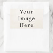 四角形ステッカーパーソナライズされたシール 長方形シール (バッグ)