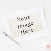 四角形ステッカーパーソナライズされたシール 長方形シール (封筒)