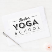 四角形ステッカー 長方形シール (封筒)