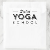 四角形ステッカー 長方形シール (バッグ)