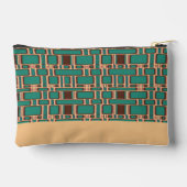 四角形パターンのグラデーション15 アクセサリーポーチ (裏面)