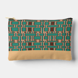 四角形パターンのグラデーション15 アクセサリーポーチ