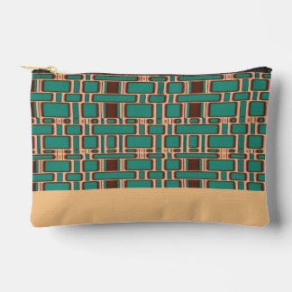 四角形パターンのグラデーション15 アクセサリーポーチ
