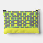 四角形パターングレー14 アクセサリーポーチ (裏面)