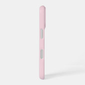 四角形抽象芸術（赤） iPhone 16ケース (右側面)