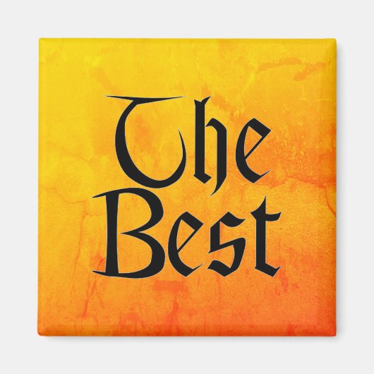 四角最高の形の磁石 マグネット (正面)