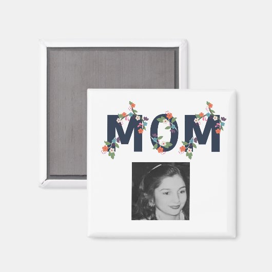 四角磁石 マグネット (正面/裏面)