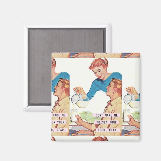 四角磁石 マグネット (正面/裏面)