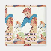 四角磁石 マグネット (正面)