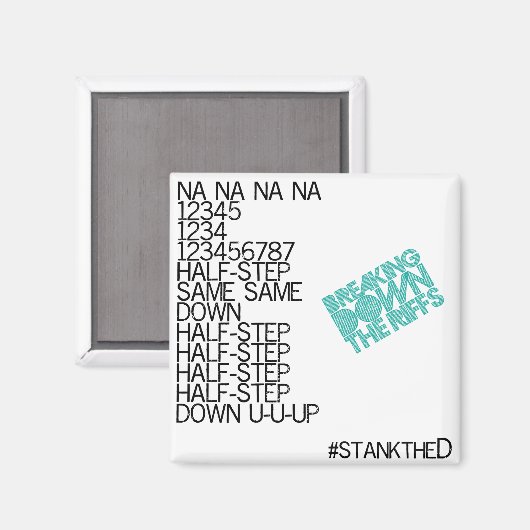 四角磁石 マグネット (正面/裏面)