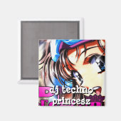 四角磁石 マグネット (正面/裏面)