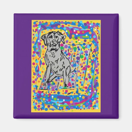 四角磁石 マグネット (正面)